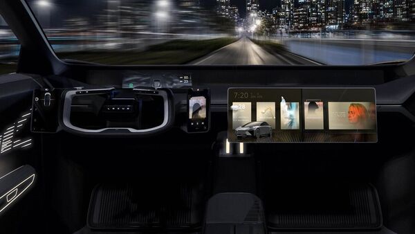 Lexus LF-ZC digital cockpit