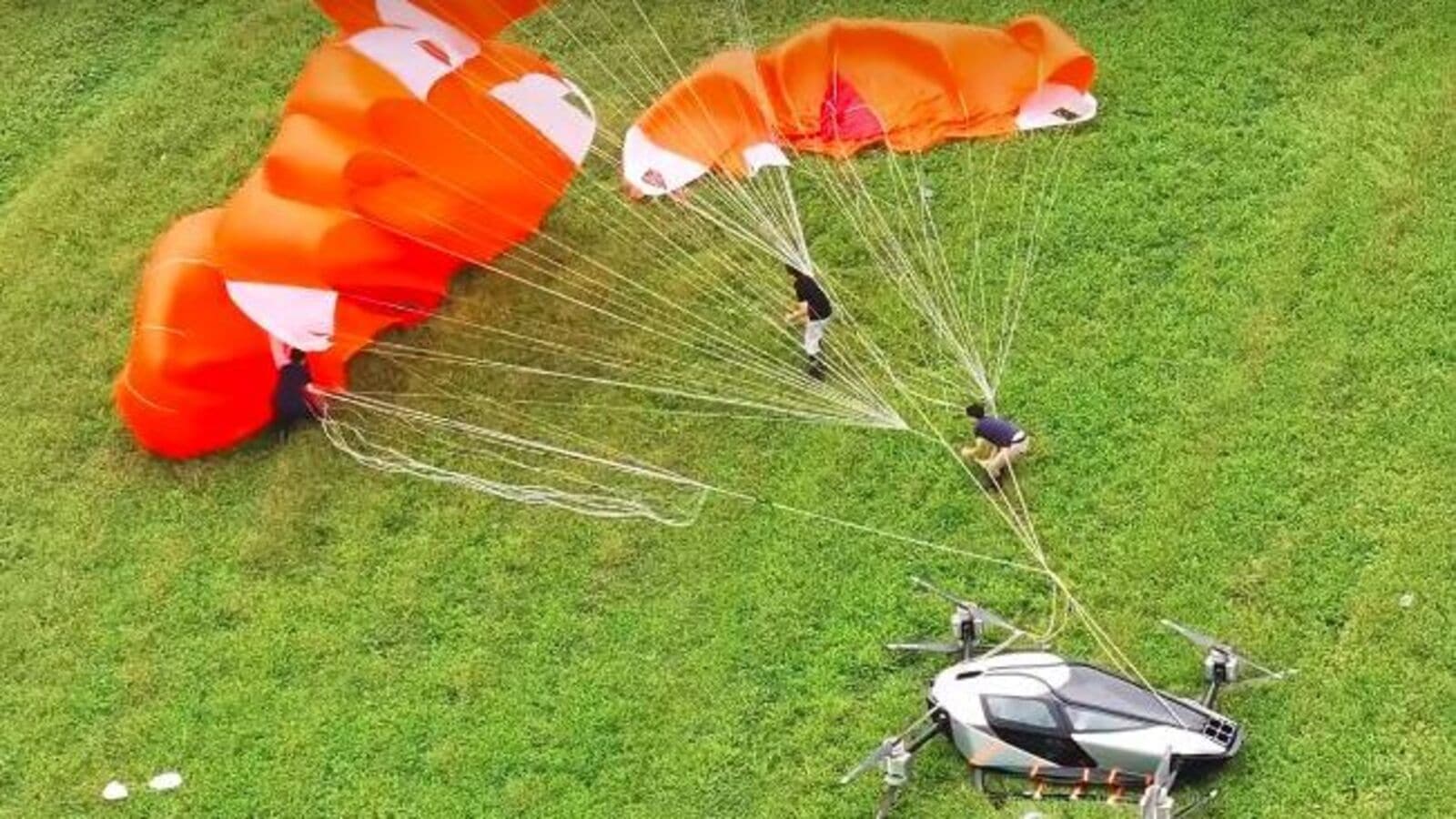 This concept flying car comes with a parachute for safety HT Auto