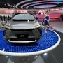 File photo: Toyota bZ4X electric car at the Auto Expo 2023 in Greater Noida.