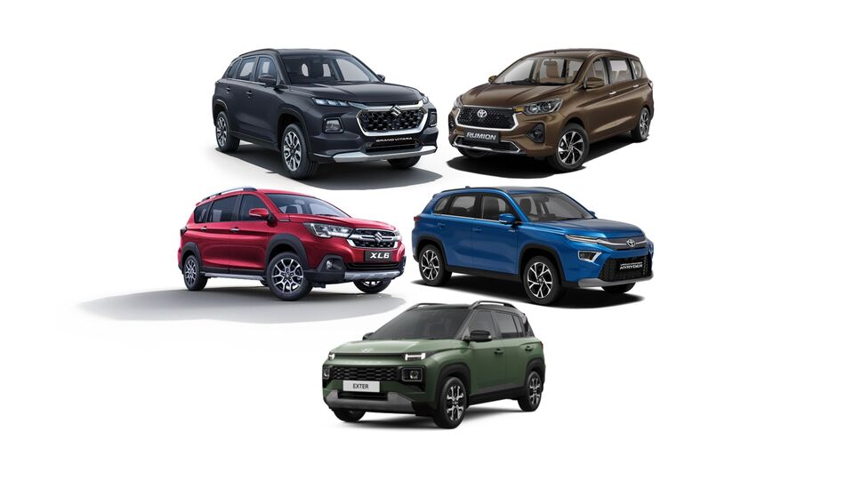 SUVs and MPVs