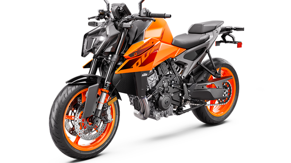 Duke 980 In pics: 2024 KTM 990 Duke showcased at EICMA 2023 | HT Auto