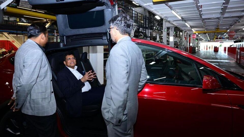 Tesla Piyush Goyal