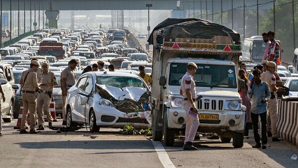 Delhi road accidents