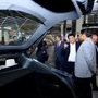 Union Minister of Commerce and Industry Piyush Goyal during his visit to the manufacturing facility of Tesla at Fremont, in California. (Piyush Goyal Twitter)