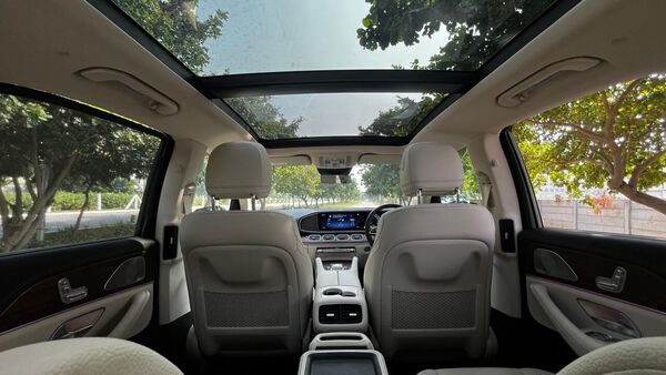 A look inside the enormous cabin inside the 2023 Mercedes GLE. GLE