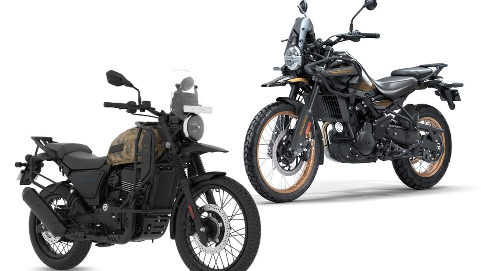 Royal Enfield Himalayan 450 Yezdi Adventure