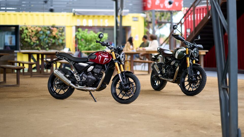 Triumph Speed 400 and-Scrambler 400 X
