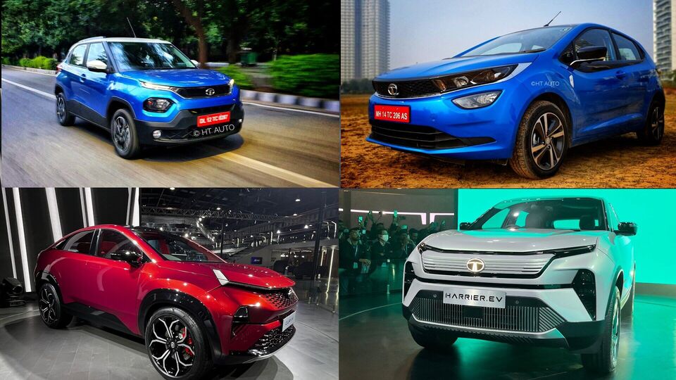 Tata Punch Curvv Harrier Altroz EV