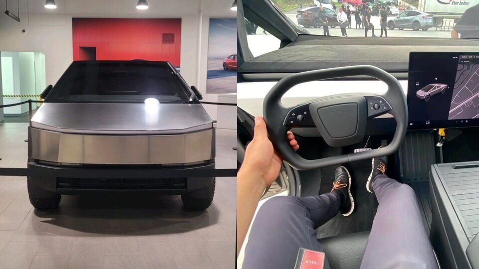 Tesla Cybertruck delivery event