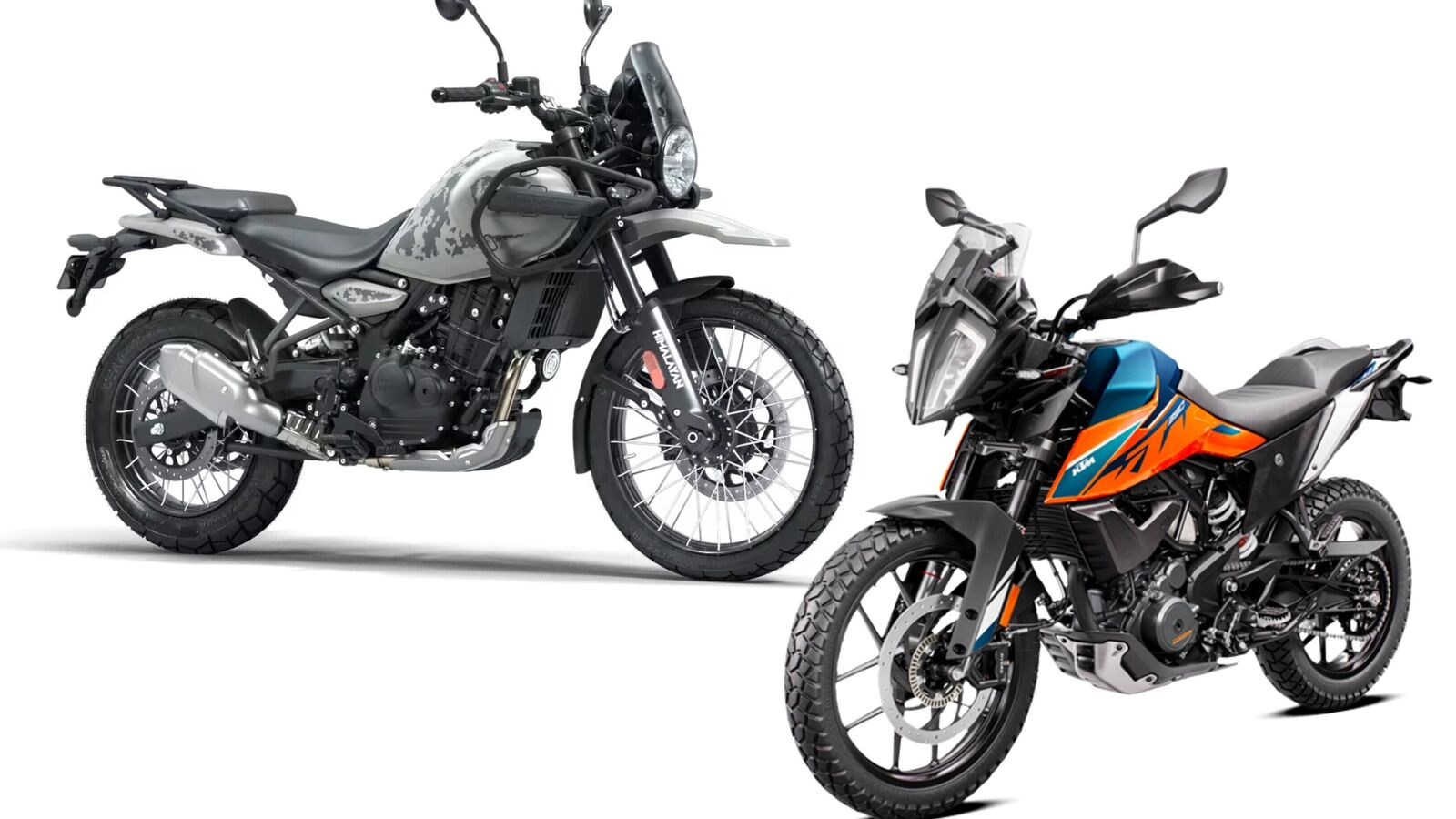 Royal Enfield Himalayan 450 vs KTM 390 Adventure: Which ADV to buy ...