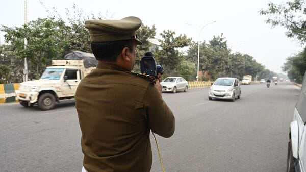 Noida Police traffic violation challan