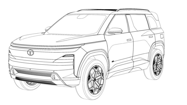 Tata Sierra EV Patent Image