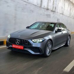 Mercedes Benz has launched the AMG C43 in India at a price of  ₹98 lakh (ex-showroom). It is the most powerful version of its C-Class sedan.