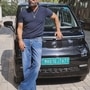 Actor Suniel Shetty posed with his new MG Comet EV on Instagram  (Instagram/Suniel.Shetty)