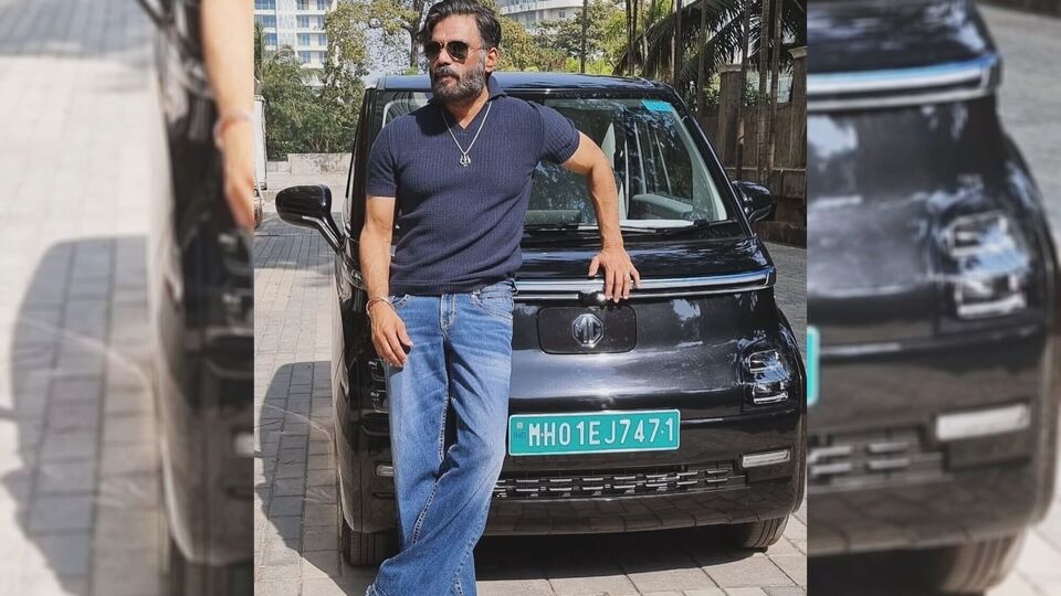 Suniel Shetty MG Comet EV 