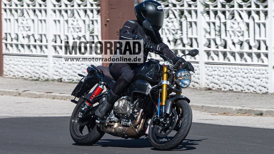 Aprilia Tuono 457 Spied Europe 1