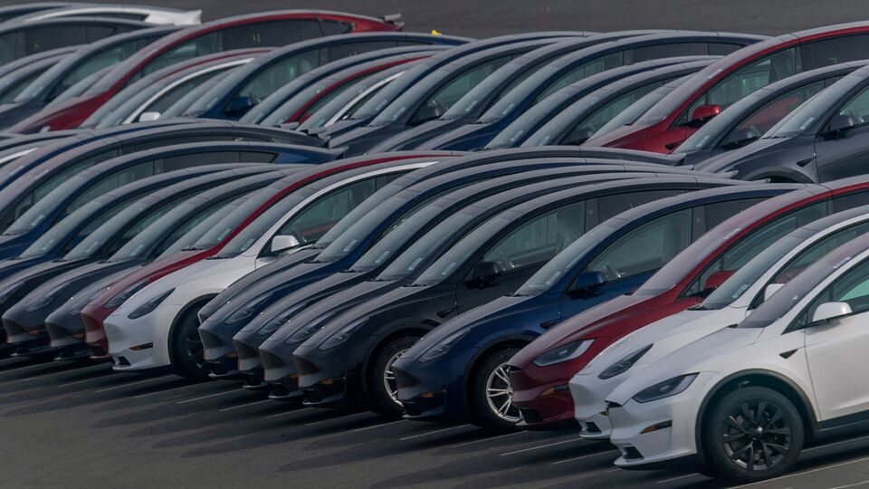 Tesla electric vehicles
