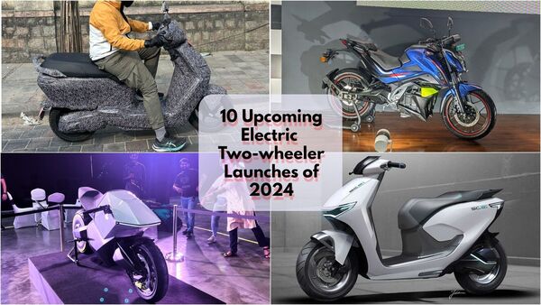 Upcoming electric two-wheeler launches 2024