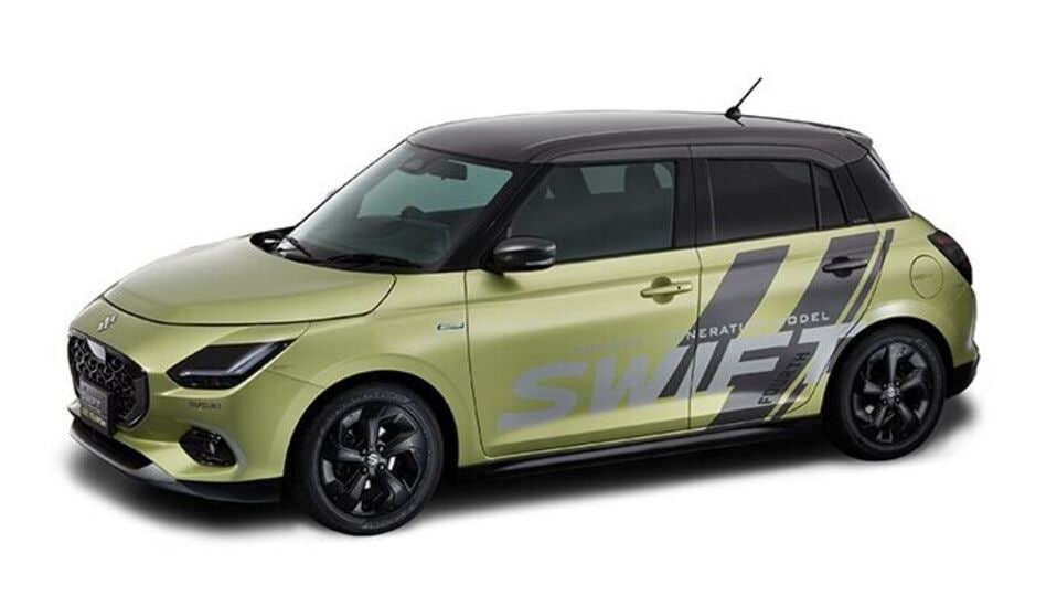 Suzuki Swift Cool Yellow Rev 