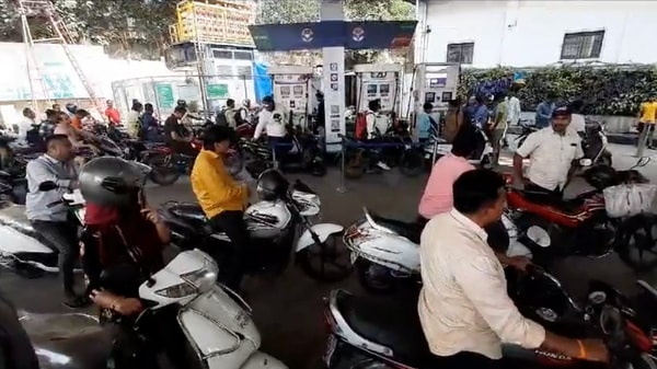 Petrol diesel supply crisis truckers protest
