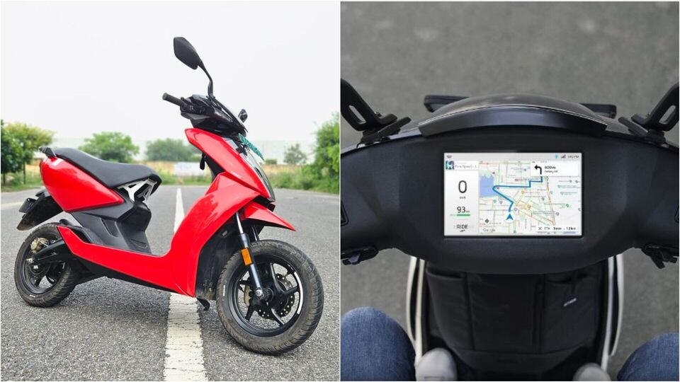Ather 450X Navigation