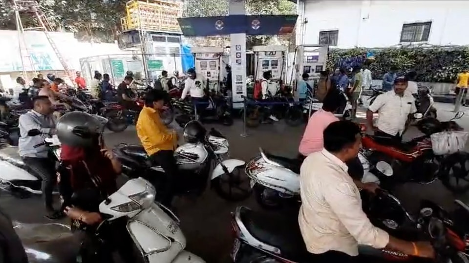 Petrol diesel supply crisis truckers protest
