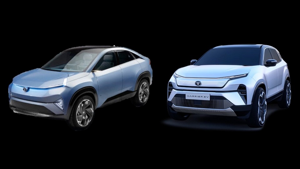 Tata Harrier EV Curvv EV