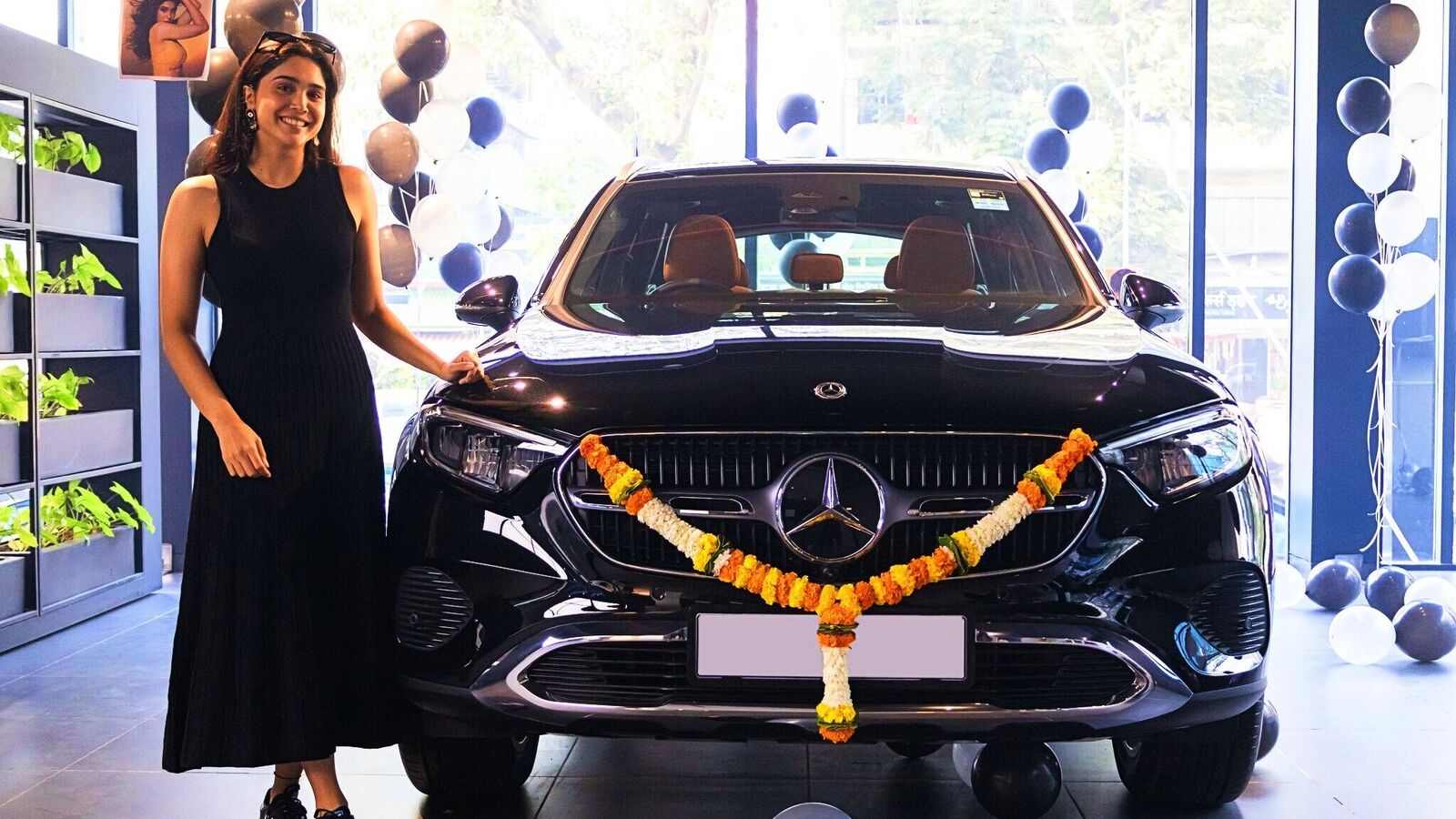 Actor Sharvari Wagh brings home the new-gen Mercedes-Benz GLC SUV