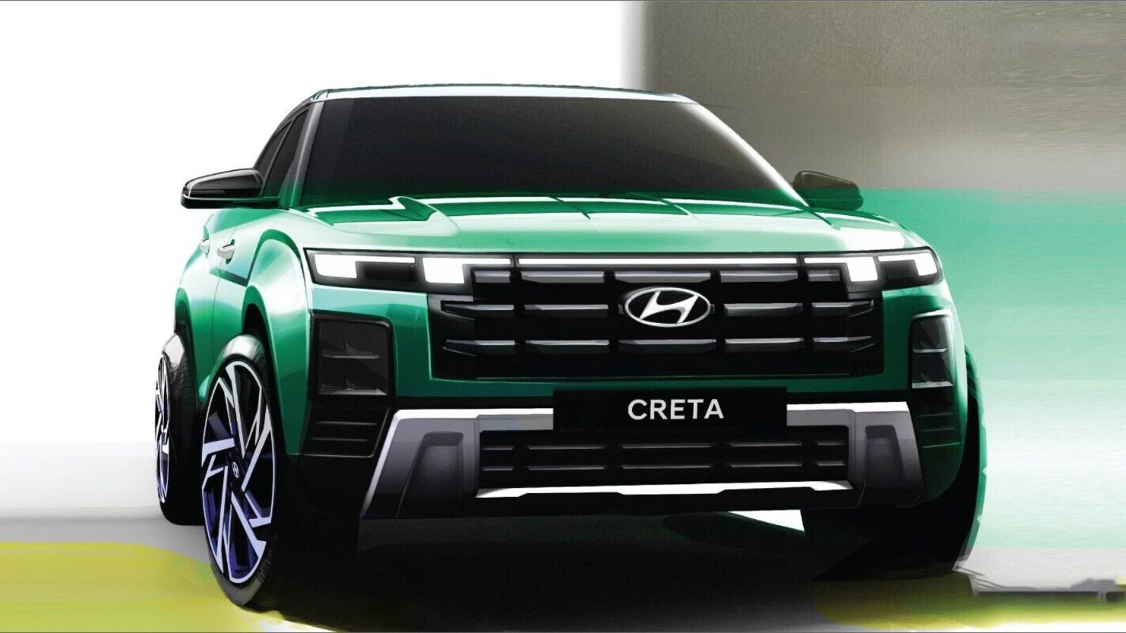 2024 Hyundai Creta launch: Design sketches of updated SUV revealed