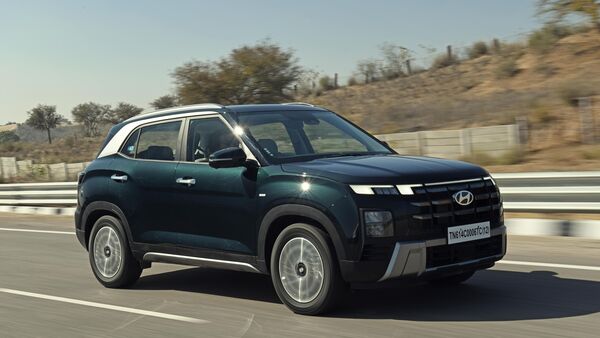 The all-new 2024 Hyundai Creta facelift has been launched at a price range of ₹10,99,900 and ₹19,99,900 (ex-showroom). The pricing is introductory, which means, after a certain period, the automakr will hike the price of the SUV. However, it has not specified when the car's price will be hiked. The Creta facelift prices starts ₹13,000 higher than the outgoing model, while the top-end variant costs ₹80,000 more than its predecessor. It will comete with rivals like Maruti Suzuki Grand Vitara, Skoda Kushaq, Kia Seltos, MG Astor etc. The all-new 2024 Hyundai Creta facelift has been launched at a price range of <span class='webrupee'>₹</span>10,99,900 and <span class='webrupee'>₹</span>19,99,900 (ex-showroom). The pricing is introductory, which means, after a certain period, the automakr will hike the price of the SUV. However, it has not specified when the car's price will be hiked. The Creta facelift prices starts <span class='webrupee'>₹</span>13,000 higher than the outgoing model, while the top-end variant costs <span class='webrupee'>₹</span>80,000 more than its predecessor. It will comete with rivals like Maruti Suzuki Grand Vitara, Skoda Kushaq, Kia Seltos, MG Astor etc.