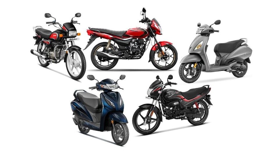Motorcycles and scooters
