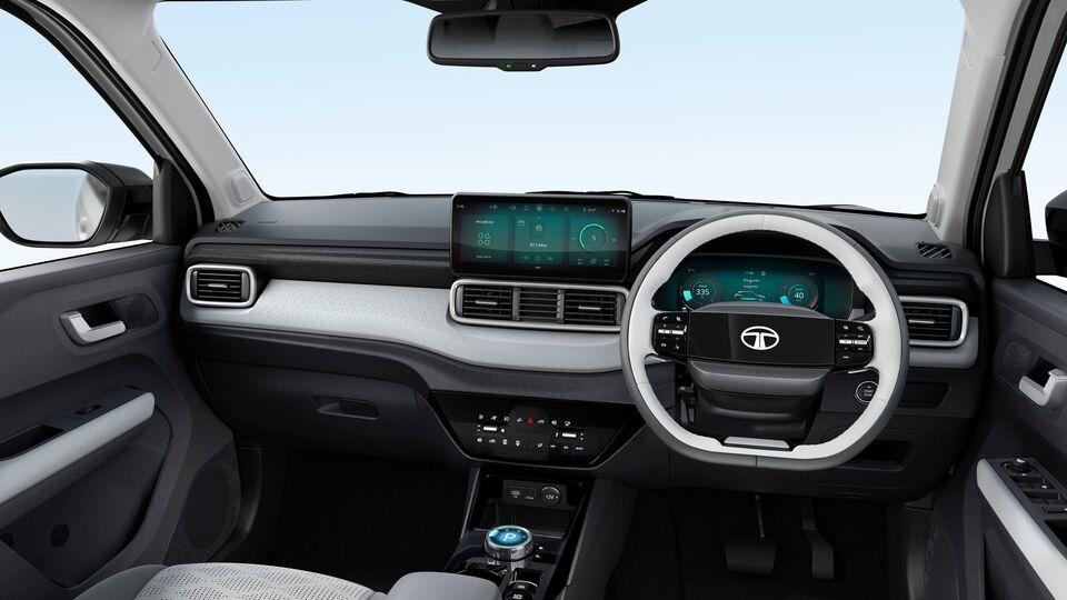 Punch EV interior
