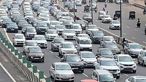 Delhi traffic