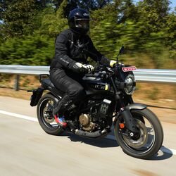 The 2024 Husqvarna Svartpilen 401 is substantially larger with a 22 mm lower seat height, addressing two of its major criticisms 