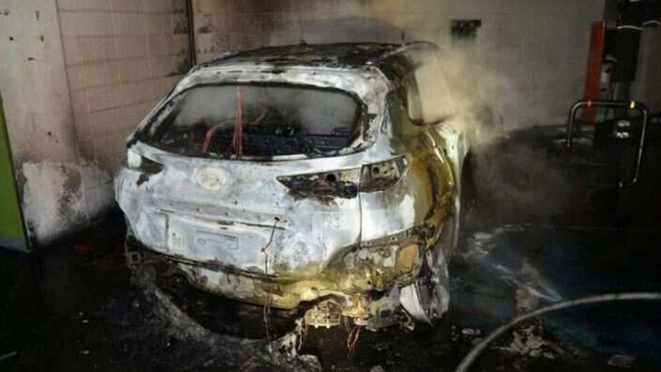 EV fire