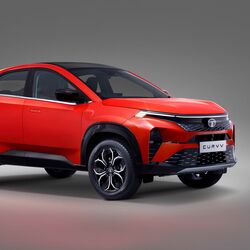 Tata Motors has revealed the first look at the production version of the Curvv SUV which will be launched in both ICE and electric versions later this year.