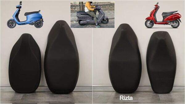 Ather Rizta Seat comparison