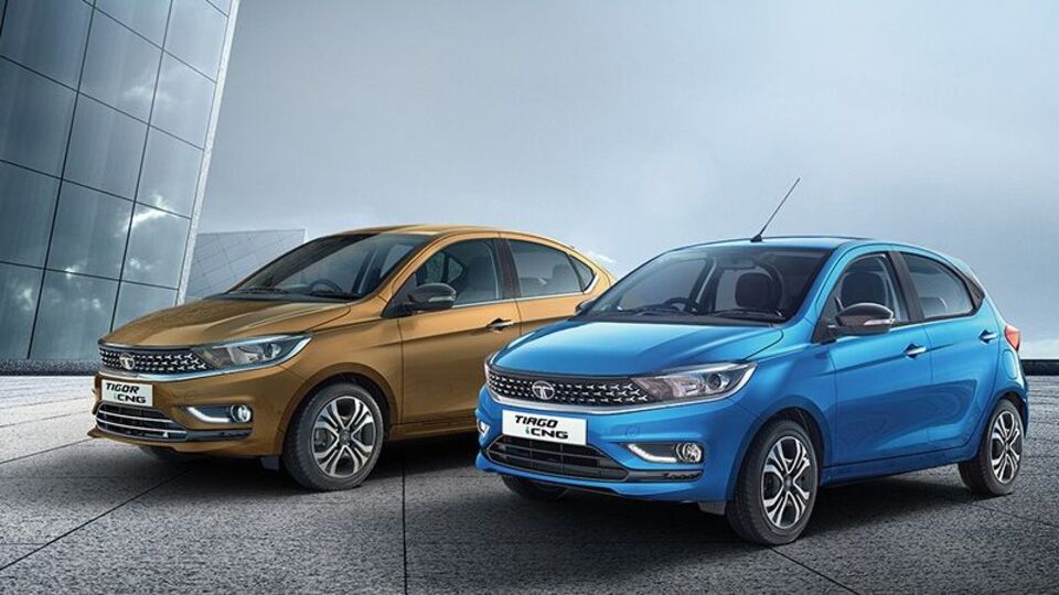 Tata Tiago iCNG AMT Tata Tigor iCNG AMT