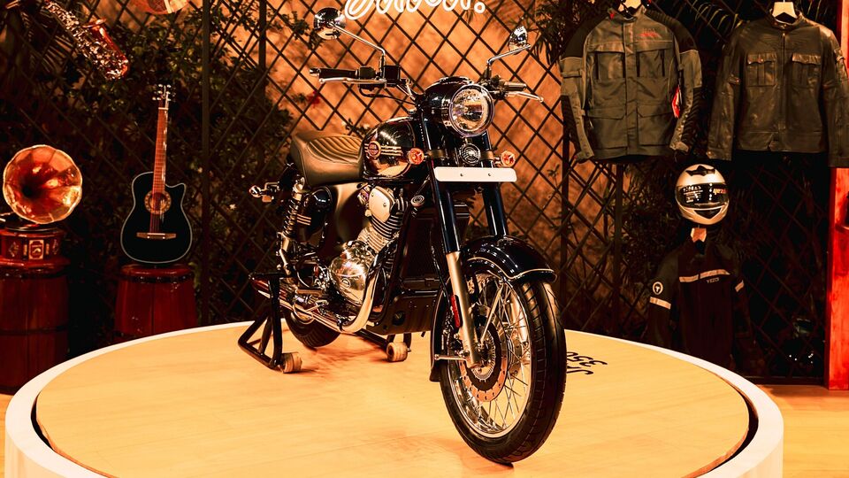Jawa 350 Blue