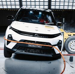 Tata Nexon facelift SUV retained its safest SUV tag after sailing through the latest Global NCAP crash tests with five-star safety ratings.