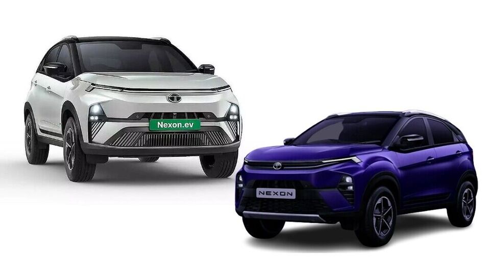 Nexon EV vs Nexon