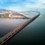 A view of the Atal Setu, India's longest sea bridge, also known as Mumbai Trans Harbour Link (MTHL). The bridge was inaugurated by Prime Minister Narendra Modi on January 12. (Deepak Salvi)