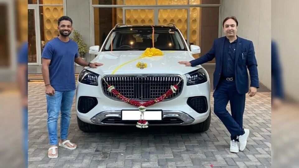 Mercedes-Maybach GLS Ajinkya Rahane