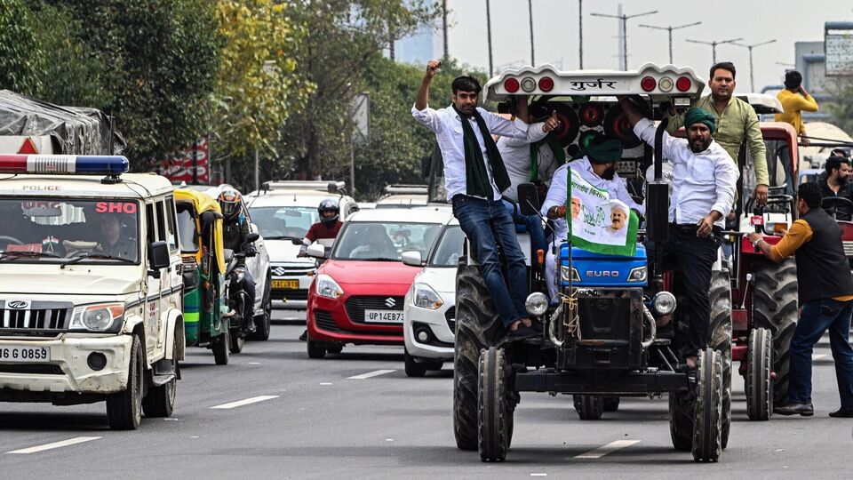 Delhi Noida traffic jam