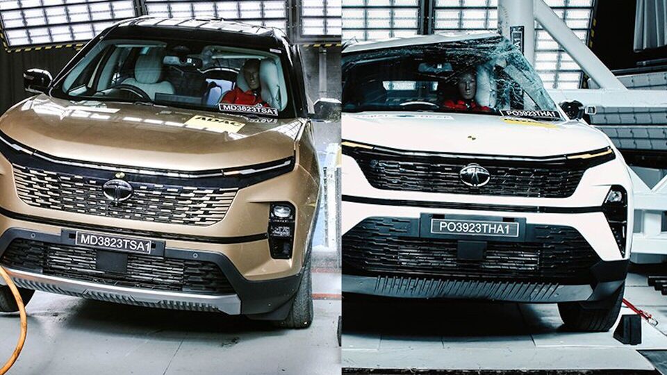 Tata Harrier Safari safest cars Global NCAP
