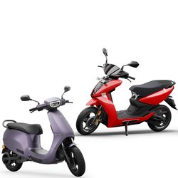 Ather 450X and Ola S1 Pro have radically different design languages. 