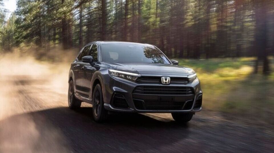 Honda CR-V hydrogen fuel cell