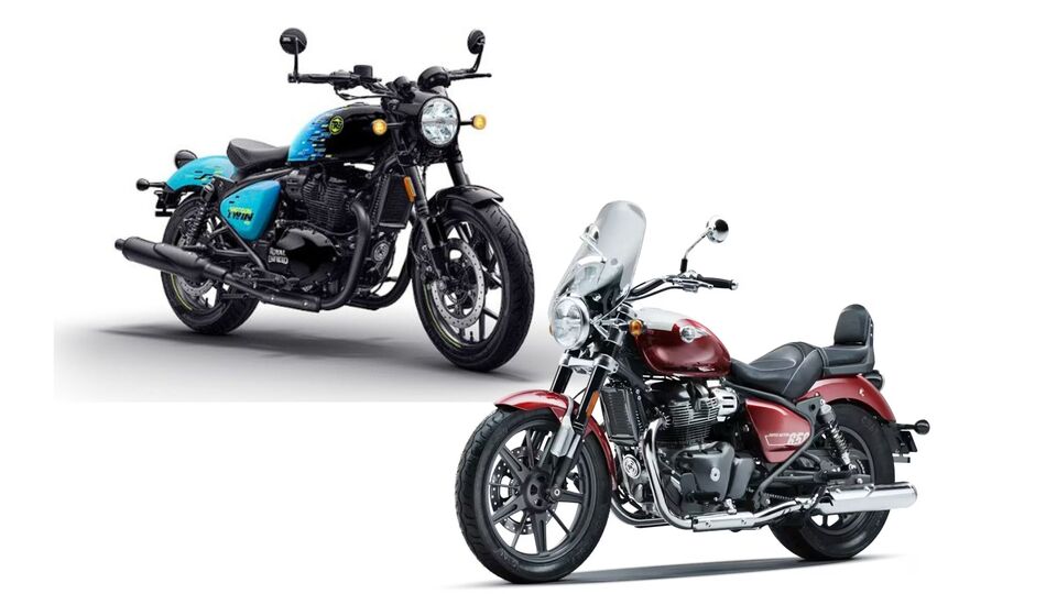 Royal Enfield Super Meteor 650 Royal Enfield Shotgun 650