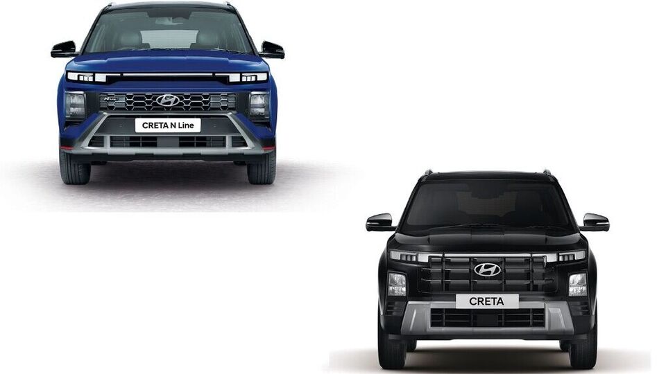 Hyundai Creta N Line vs Hyundai Creta