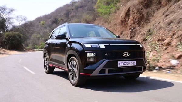 Spy shots have revealed that the upcoming Creta EV will carry a different face from the standard Creta and even the Creta N-Line (pictured), but could get familiar elements like the LED DRLs and headlamp positioning